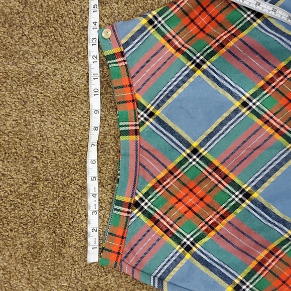 Vintage Christmas Plaid skirt by Xtrovert - Picture 5 of 9